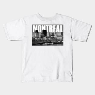 Montreal Cityscape Kids T-Shirt